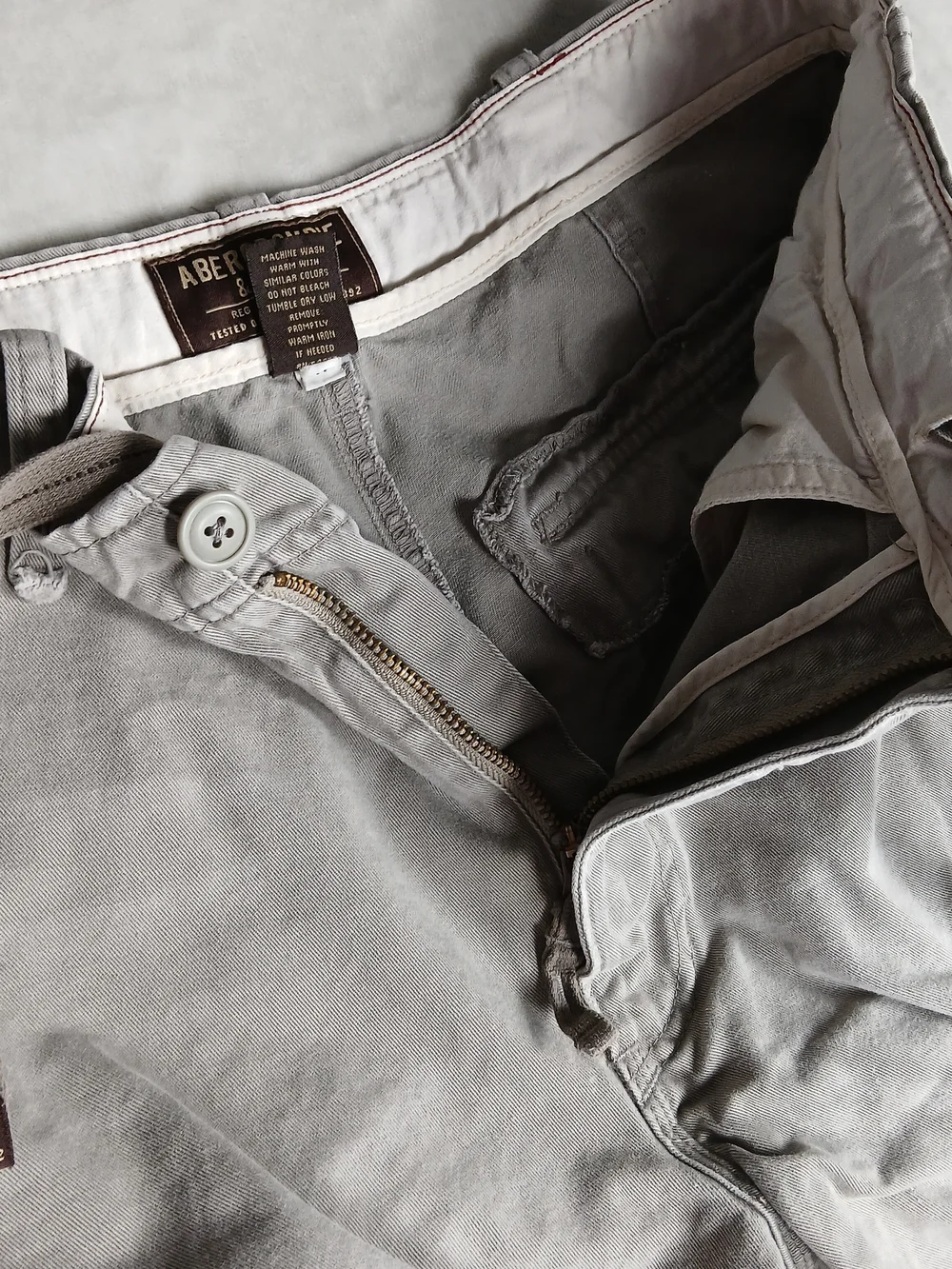 Y2K Abercrombie & Fitch Vintage Fatigues Cargo Shorts 30 Men's Distressed VTG